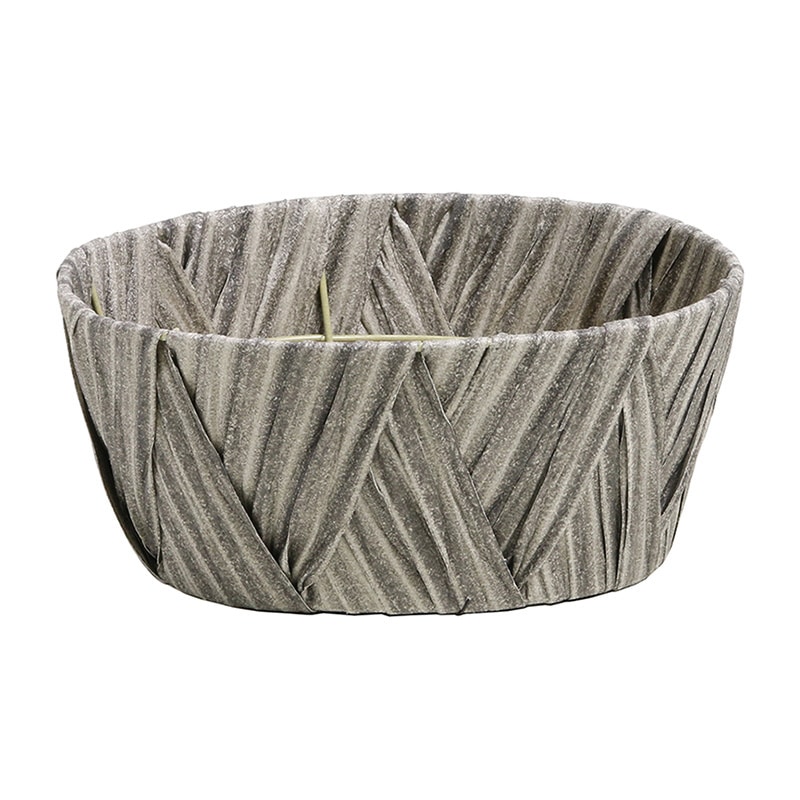 >SG Wonder zone PEクロス編み 寄せ鉢3号用 グレー 560-204G 1個(ご注文単位1個)【直送品】