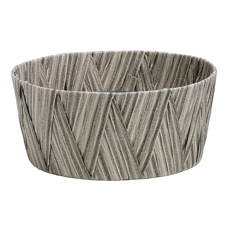 SG Wonder zone PEクロス編み 寄せ鉢4号用 グレー 560-206G 1個(ご注文単位1個)【直送品】