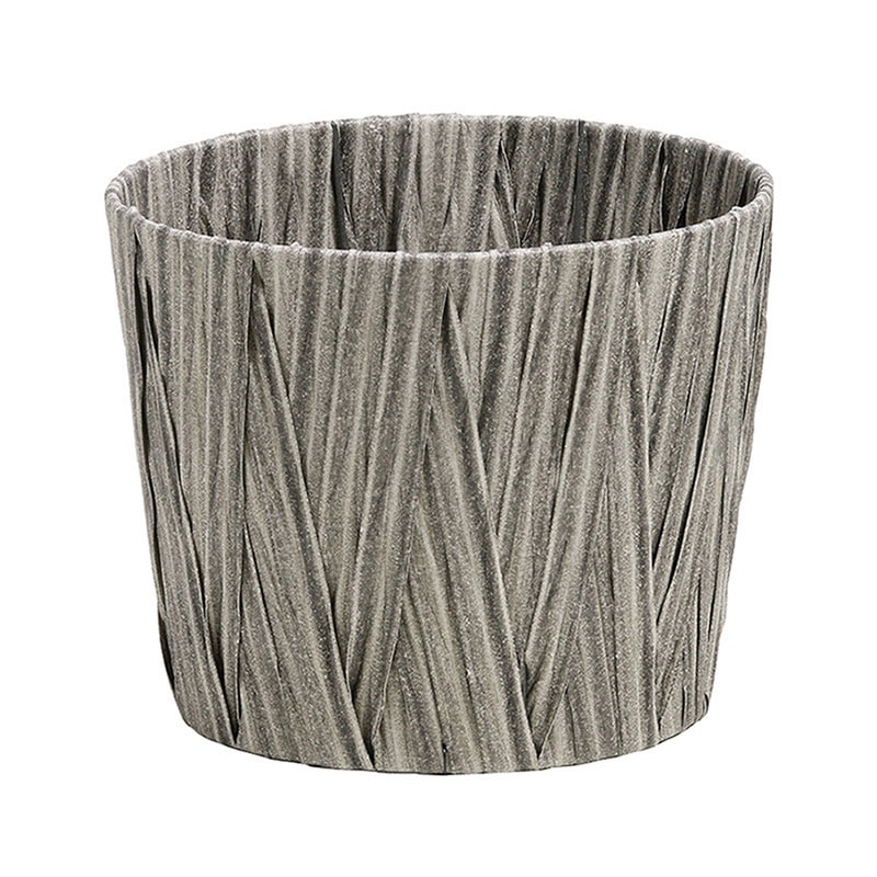 SG Wonder zone PEクロス編み 駄温鉢6号用 グレー 560-60DG 1個(ご注文単位1個)【直送品】