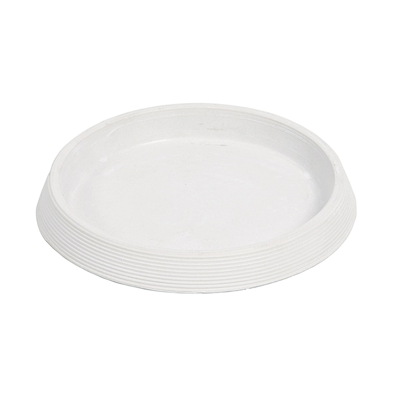 SG Wonder zone SPエコポット ソーサーS ホワイトストーン 150-037W 1個(ご注文単位1個)【直送品】