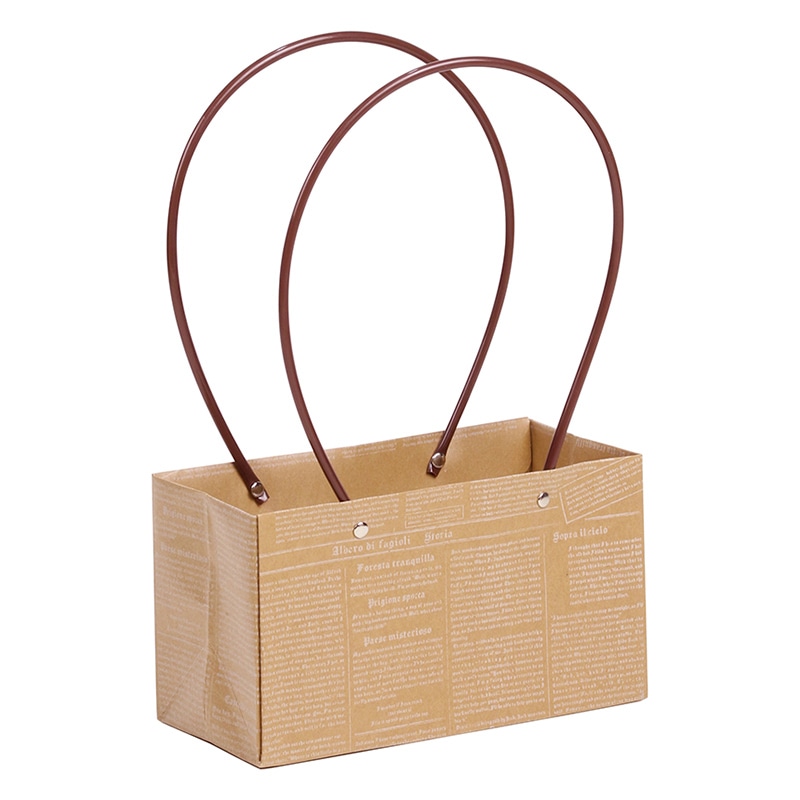 SG Wonder zone ペーパーバッグ 駄温鉢3号連鉢用 英字柄 381-016 1個（ご注文単位10個）【直送品】