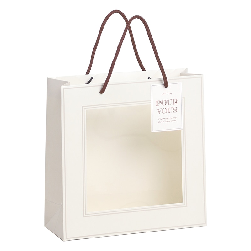 SG Wonder zone ペーパー窓付きバッグ S 381-022 5枚/袋（ご注文単位5袋）【直送品】