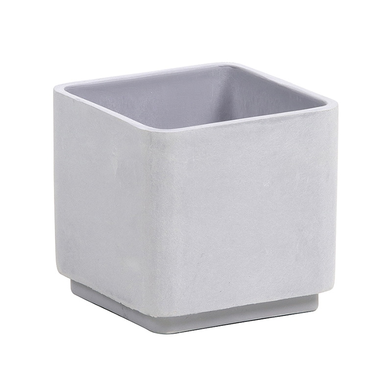 SG Wonder zone SPエコポット キューブ グレー 150-038G 1個（ご注文単位1個）【直送品】