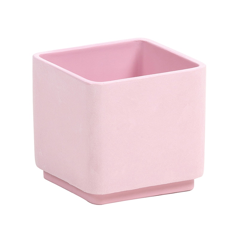 SG Wonder zone SPエコポット キューブ ピンク 150-038P 1個（ご注文単位1個）【直送品】