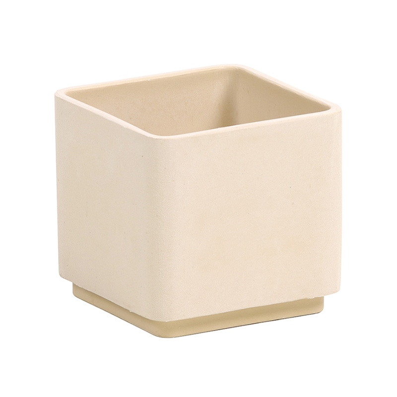 SG Wonder zone SPエコポット キューブ ベージュ 150-038BE 1個（ご注文単位1個）【直送品】