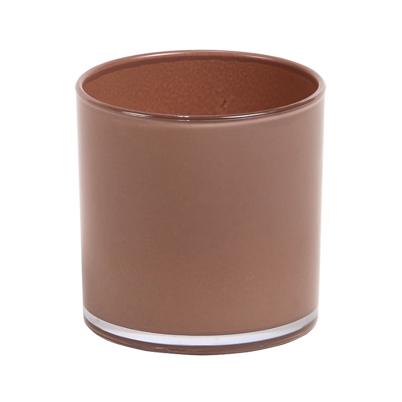 SG Wonder zone クレール アクリルポット L ブラウン 154-011B 1個(ご注文単位5個)【直送品】