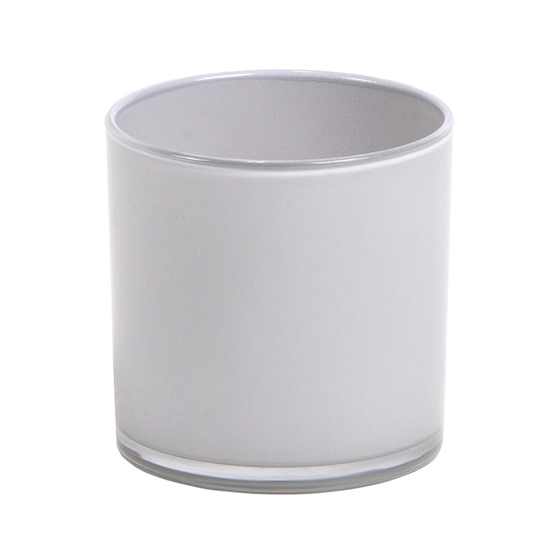 SG Wonder zone クレール アクリルポット L ライトグレー 154-011G 1個（ご注文単位5個）【直送品】