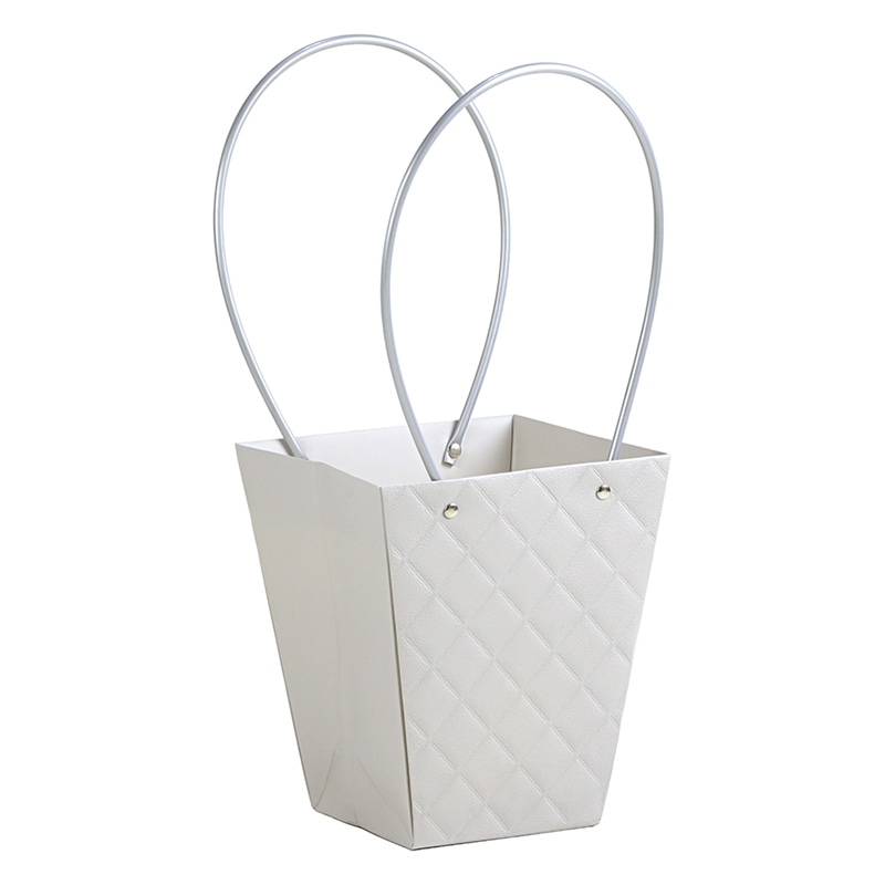 SG Wonder zone エンボスペーパーバッグ 駄温鉢5号用 グレー 381-023G 1個（ご注文単位10個）【直送品】