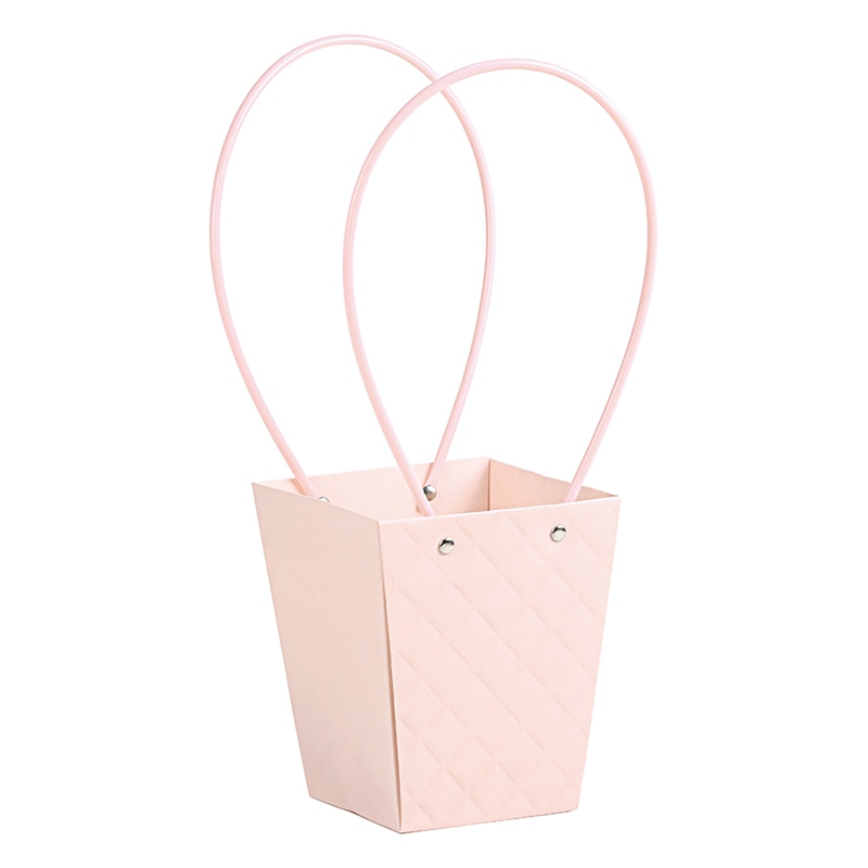 SG Wonder zone エンボスペーパーバッグ 駄温鉢4号用 ピンク 381-024P 1個（ご注文単位10個）【直送品】