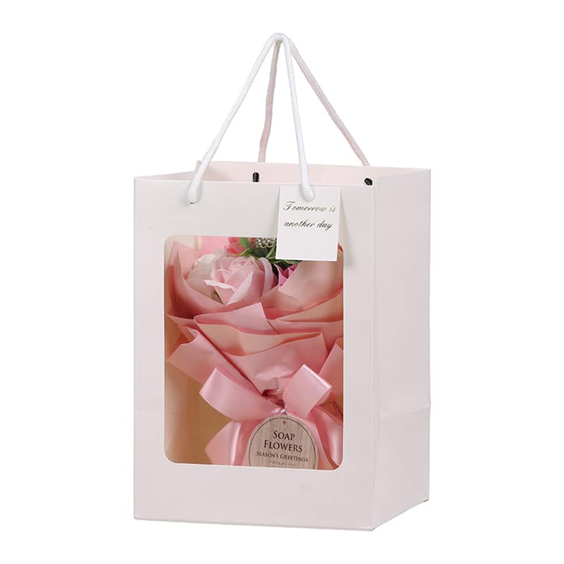 SG Wonder zone ソープフラワー スタンディングミニブーケ 紙袋付