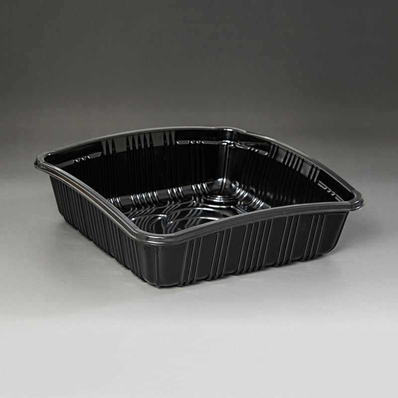 信和 フルーツケース フルーツ40 黒 200292 100枚/袋（ご注文単位12袋）【直送品】