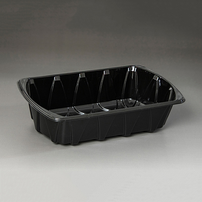 信和 フルーツケース フルーツ12 黒 200295 100枚/袋（ご注文単位20袋）【直送品】