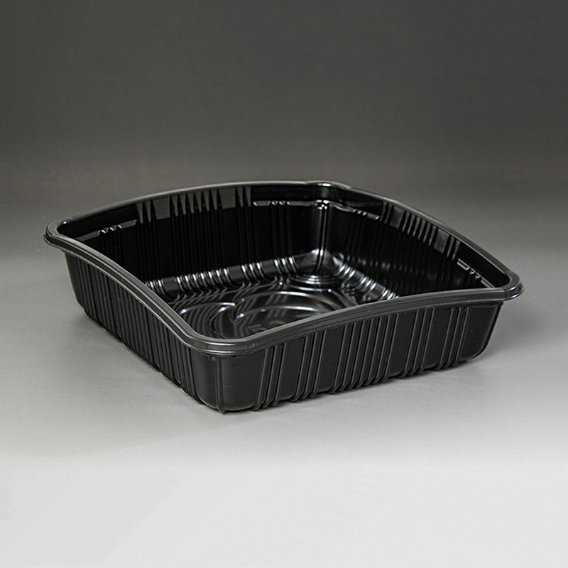 信和 フルーツケース フルーツ50 黒 200380 100枚/袋（ご注文単位8袋）【直送品】