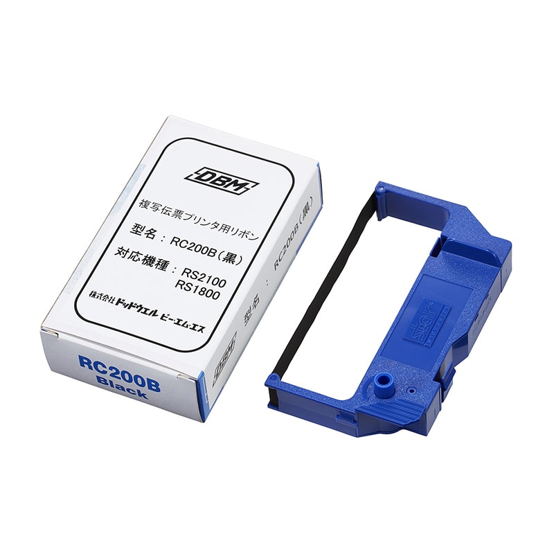 複写伝票プリンタ用インクリボン RS-1800・2100用 1個(ご注文単位1個)【直送品】