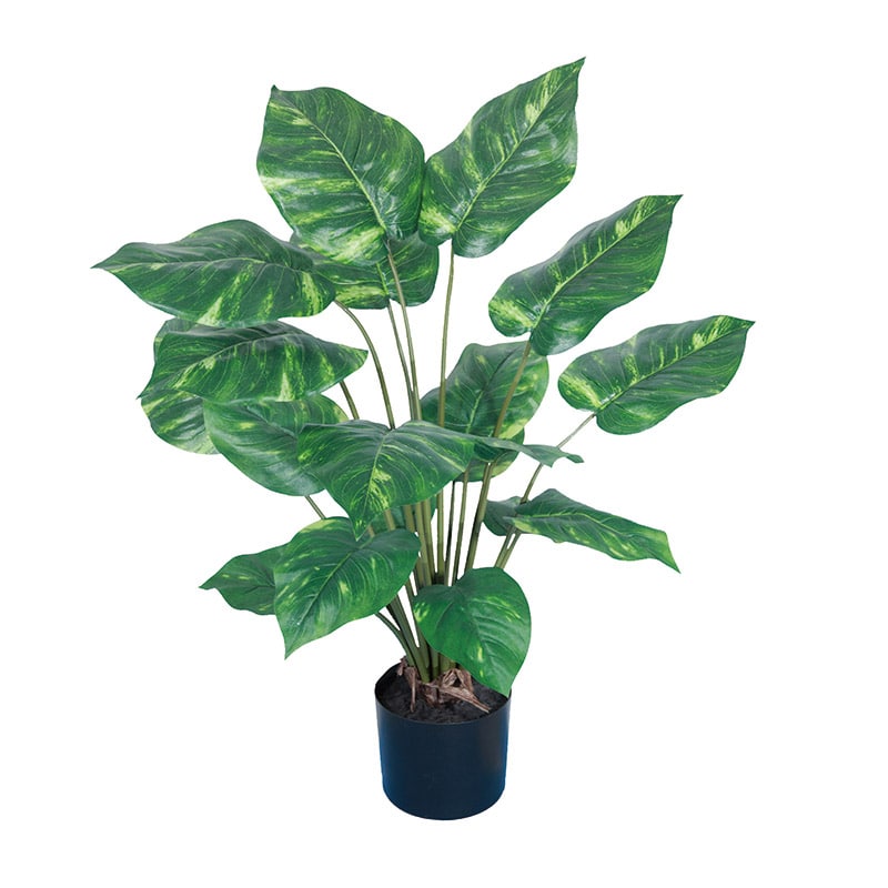 ビバ工芸 造花 インテリアグリーン ポトスポット 75cm VDZ0003 1本(ご注文単位1本)【直送品】