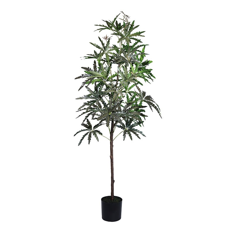 ビバ工芸 造花 インテリアグリーン アラレアツリー 180cm VDZ0013 1本(ご注文単位1本)【直送品】