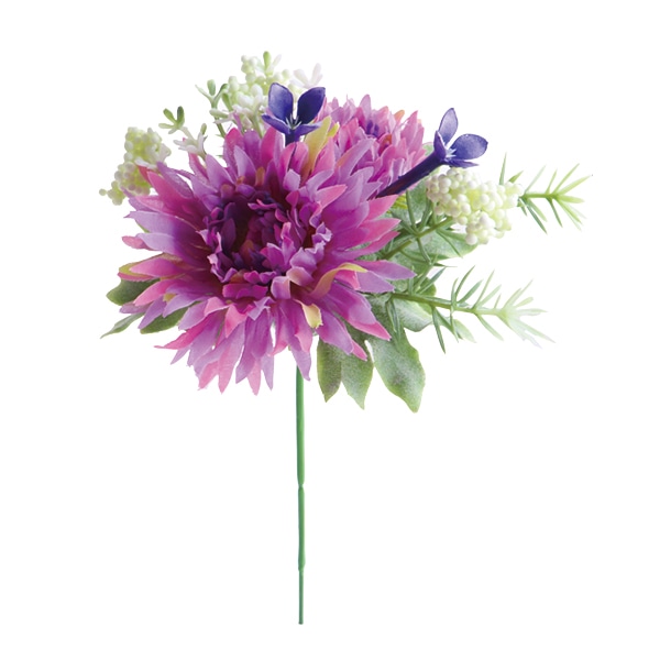 ビバ工芸 造花 ガーベラピック ラベンダー VT1918 1本(ご注文単位1本)【直送品】