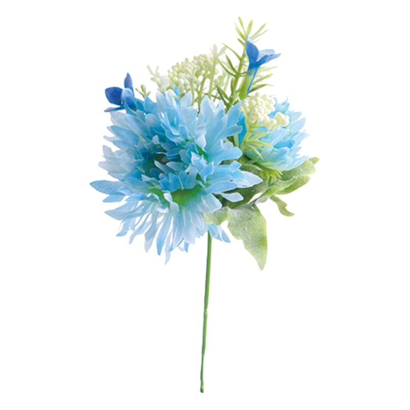 ビバ工芸 造花 ガーベラピック ライト/ブルー VT1918 1本(ご注文単位1本)【直送品】