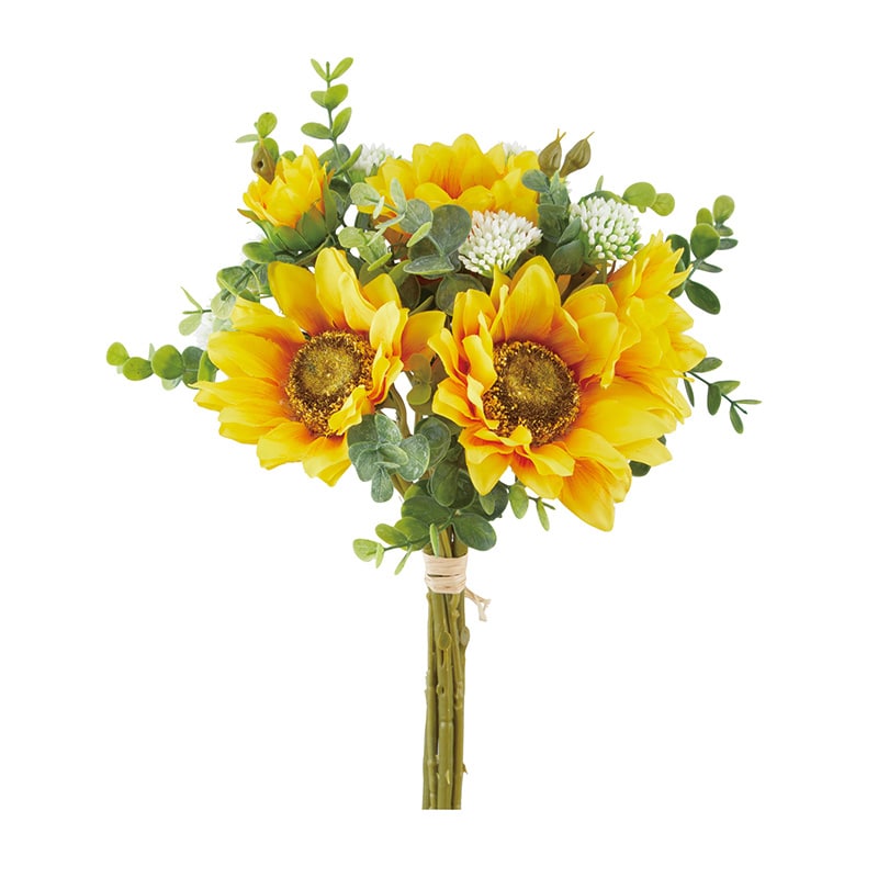 ビバ工芸 造花 サンフラワーミックスバンドル VA2526 1束(ご注文単位1本)【直送品】