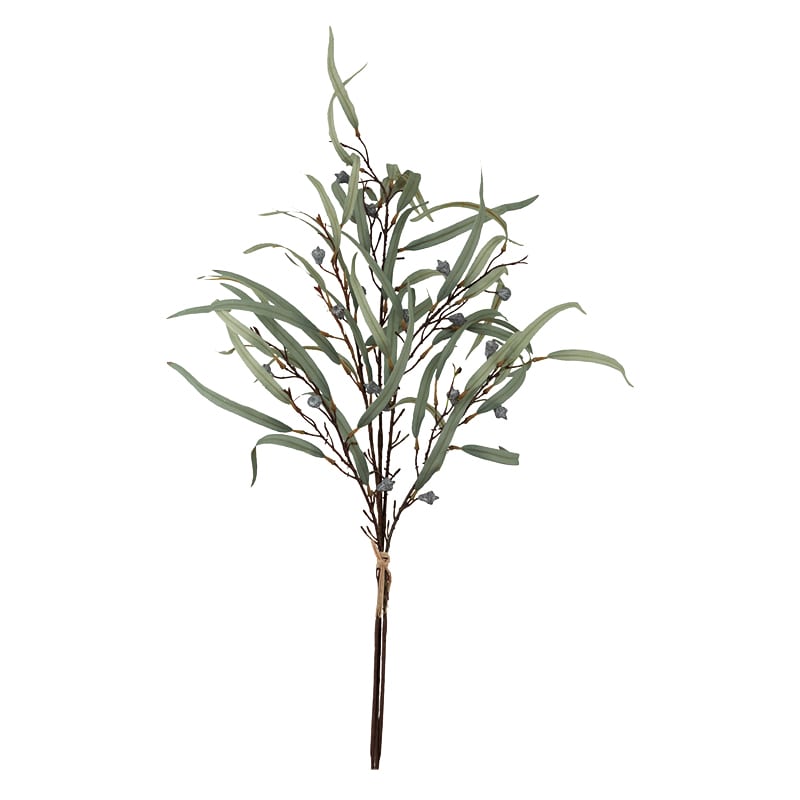 ビバ工芸 造花 ユーカリシードバンドル グレー/グリーン VAG2535 1束(ご注文単位1束)【直送品】