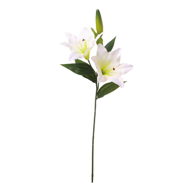 ビバ工芸 造花　カサブランカ クリーム VE4065 1本（ご注文単位1本）【直送品】