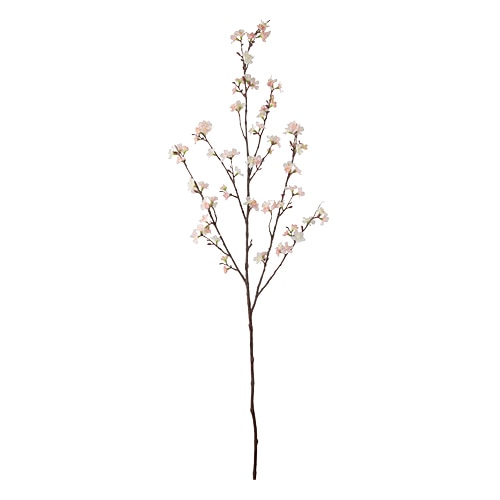 ビバ工芸 造花　チェリーブロッサム クリーム／ピンク VE4085 1本（ご注文単位1本）【直送品】