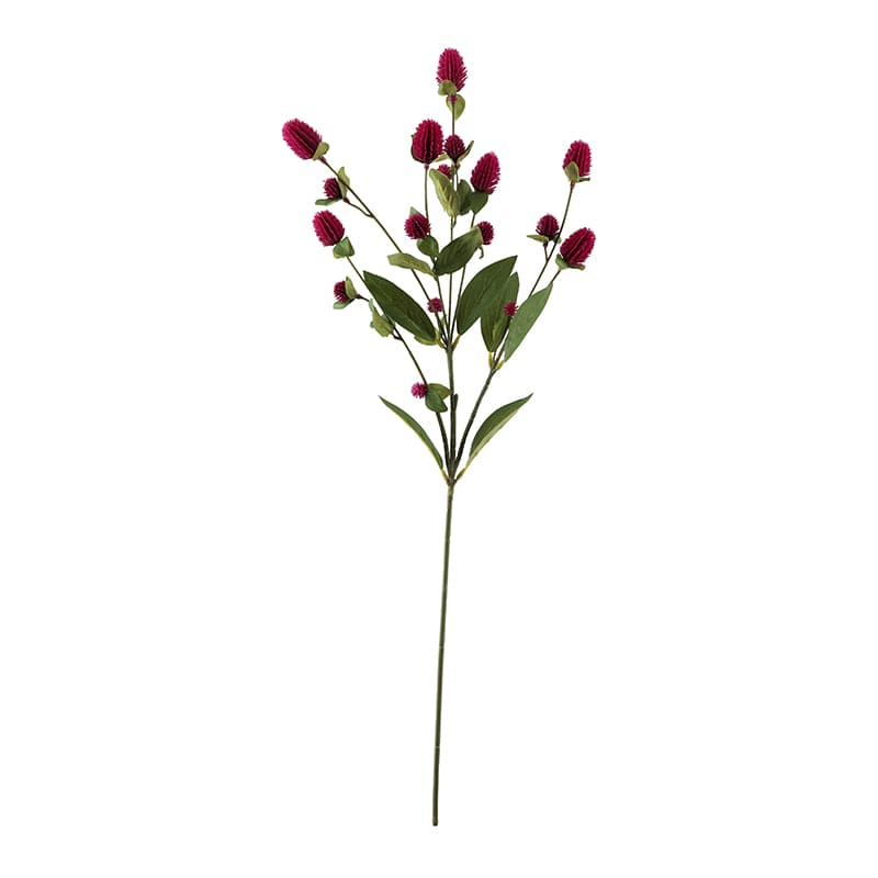 ビバ工芸 造花　センニチコウ ビューティ VE4129 1本（ご注文単位1本）【直送品】