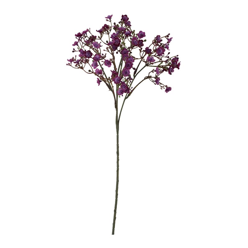 ビバ工芸 造花　ジプソフィラスプレー パープル VE4169 1本（ご注文単位1本）【直送品】