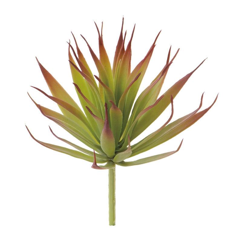ビバ工芸 造花　アガベ ツートン／グリーン VDG5443 1束（ご注文単位1束）【直送品】