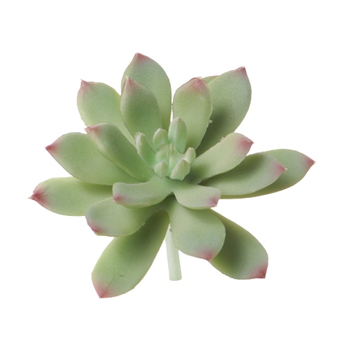 ビバ工芸 造花　エケベリアアモエナ ライト／グリーン VDG5444 1束（ご注文単位1束）【直送品】