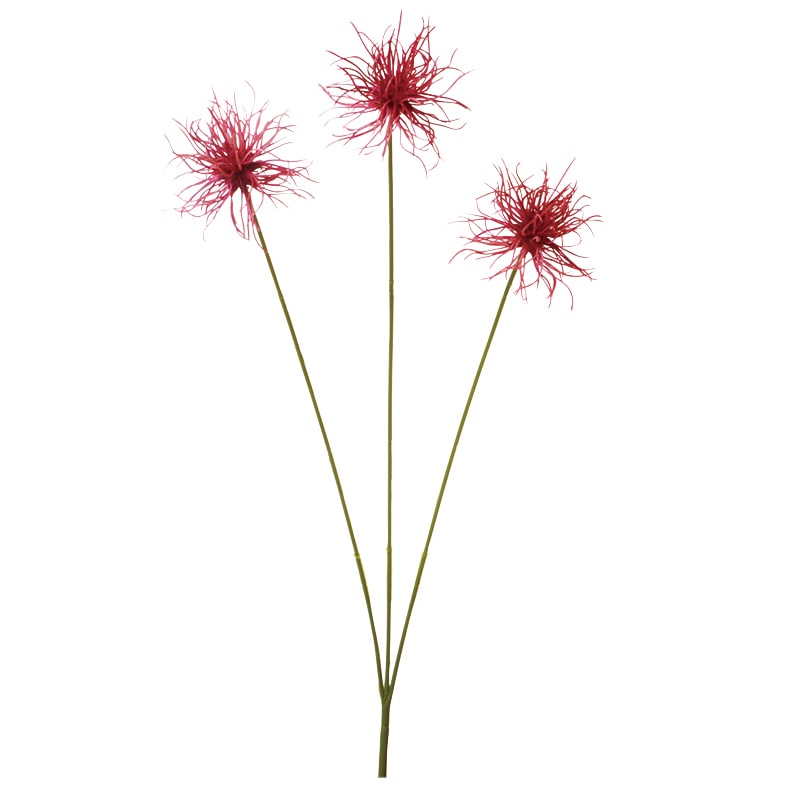 ビバ工芸 造花　スパイダープランツ モーブ VEG5457 1束（ご注文単位1束）【直送品】