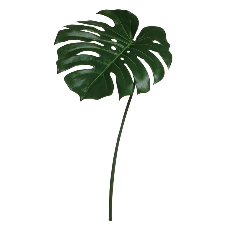 ビバ工芸 造花　モンステラリーフ L VEG5488 1本（ご注文単位1本）【直送品】