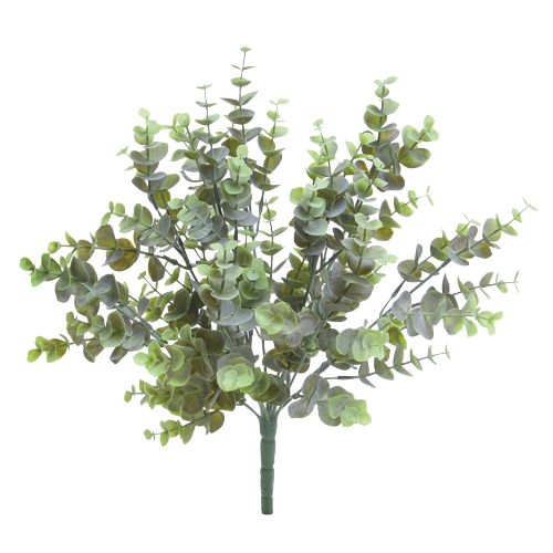ビバ工芸 造花　ユーカリブッシュ ライト／グリーン VEG5500 1本（ご注文単位1本）【直送品】
