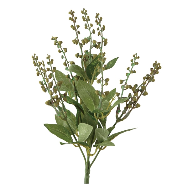 ビバ工芸 造花　インクベリーブッシュ グリーン VDG5522 1本（ご注文単位1本）【直送品】