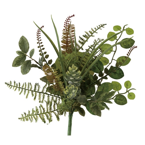 ビバ工芸 造花　ミックスブッシュ ビューティピーチ VEG5538 1本（ご注文単位1本）【直送品】