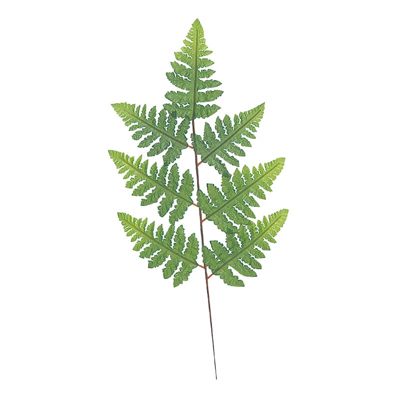 ビバ工芸 造花　レザーファン グリーン VEG5025 1個（ご注文単位1束）【直送品】