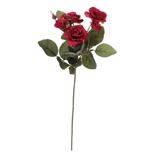 ビバ工芸 造花 ニューミニローズピック レッド VE6615 1本(ご注文単位1本)【直送品】