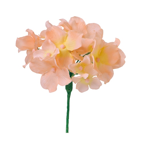 ビバ工芸 造花 NEWハイドレンジャピック ピーチ VE6770 1個(ご注文単位1個)【直送品】