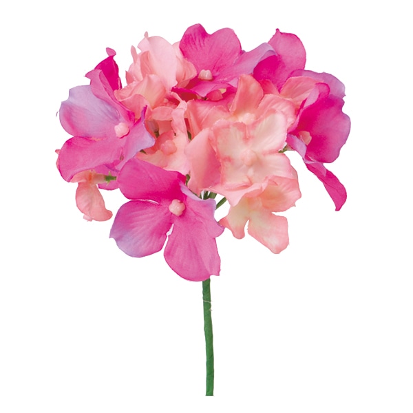 ビバ工芸 造花 NEWハイドレンジャピック ツートン/ピンク VE6770 1個(ご注文単位1束)【直送品】