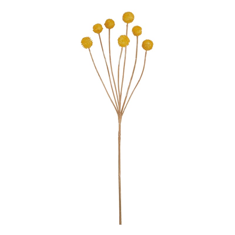 ビバ工芸 造花　ドラムスティック イエロー VTR407 1本（ご注文単位1本）【直送品】