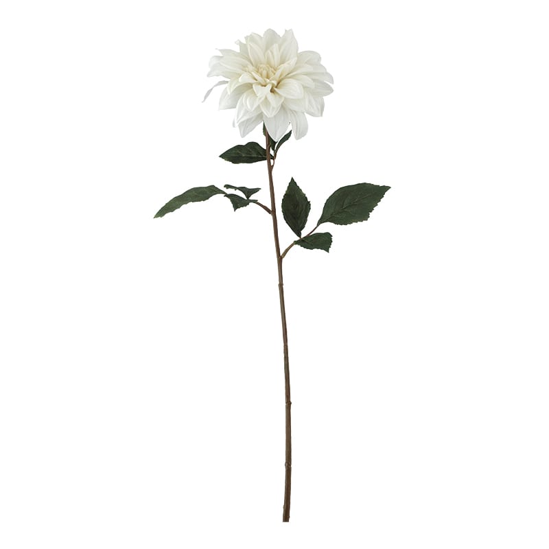 ビバ工芸 造花　シルキーダリア クリーム VTR413 1本（ご注文単位1本）【直送品】