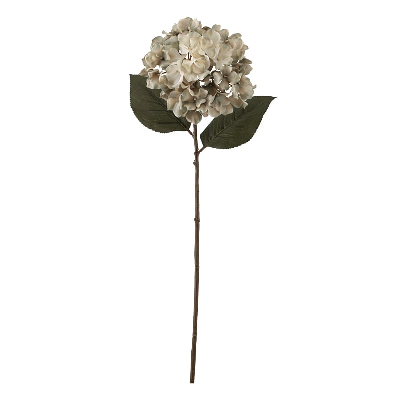 ビバ工芸 造花　シルキーハイドレンジャ グレー／グリーン VTR416 1本（ご注文単位1本）【直送品】