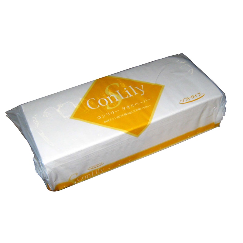 タオルペーパー ソフトコンリリー(200枚入) 1個(ご注文単位1個)【直送品】