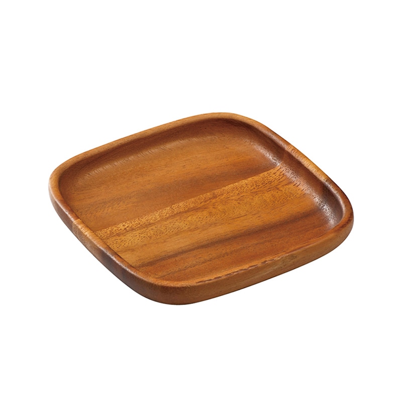 ミヤザキ食器 ウッドプレート 角 15 145 CA-207 1個（ご注文単位6個）【直送品】