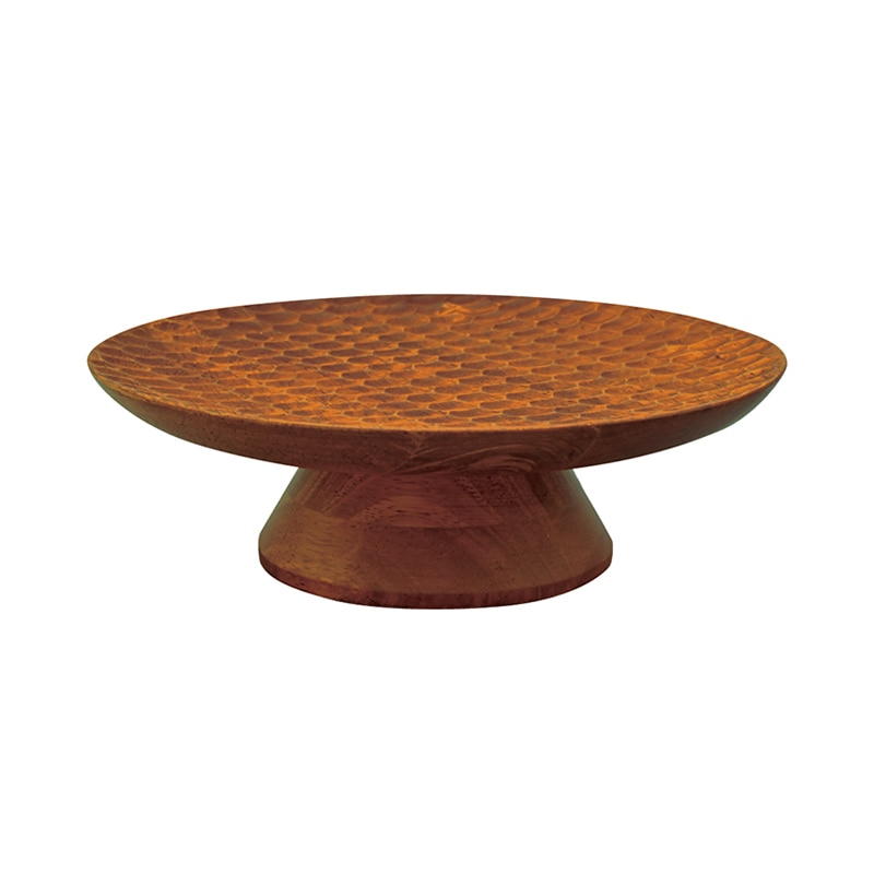 ミヤザキ食器 チゼルド ハニカム スタンドプレート 145 CHI-20 1個（ご注文単位12個）【直送品】