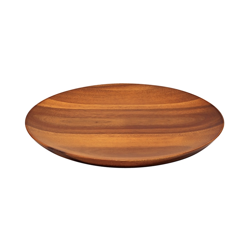 ミヤザキ食器 アカシア 薄型プレート ラウンド φ200mm 145 HF-201 1個（ご注文単位12個）【直送品】