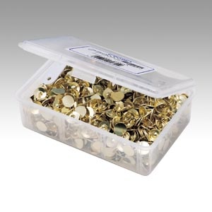 CR-GB1000-BRS 二重画鋲 画鋲抜付 (1000本入) 1箱 (ご注文単位1箱)【直送品】