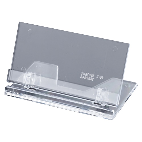 CR-UC25-T ラミネートパウチカード立 角型 透明 1個 (ご注文単位1個)【直送品】