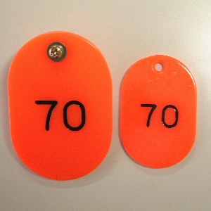 CR-OY100-R 親子札 51-100 赤 1箱 (ご注文単位1箱)【直送品】