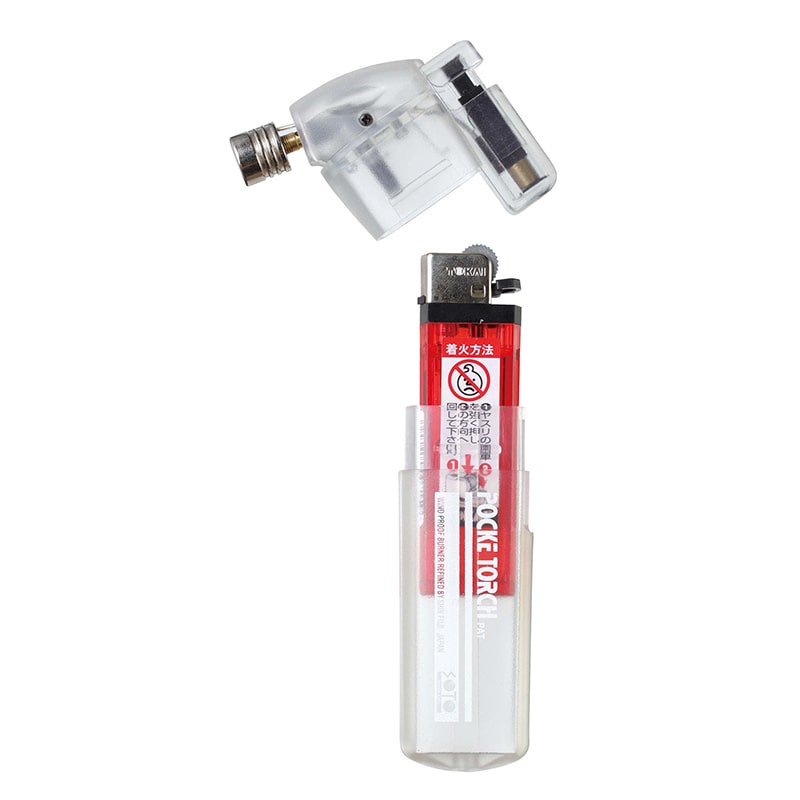 新富士バーナー ポケトーチ PT-14SKCR・KCCR兼用ライター PT-01CR（2個入） 1個（ご注文単位1個）【直送品】